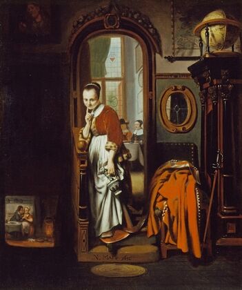 The Listening Housewife (The Eavesdropper)