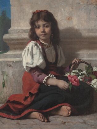 The little flower girl