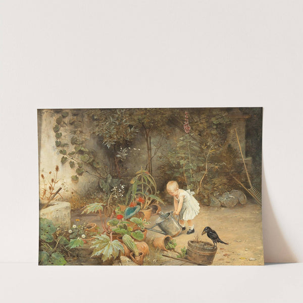 The Little Gardener by Carl Fröschl