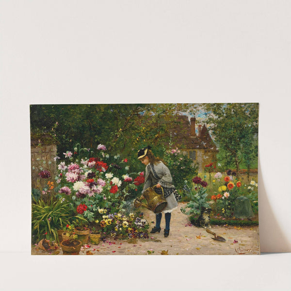 The Little Gardener by Armand Charnay