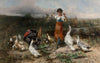 The little goose girl
