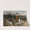 The little goose girl by Johann Till