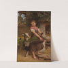 The Little Sheperdess (1891) by Émile Munier
