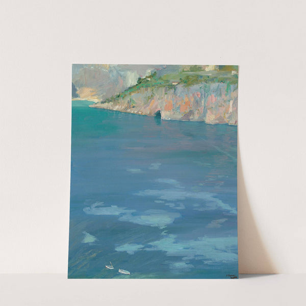 The Little White Boats, Cap Ferrat by Sir John Lavery