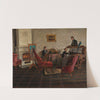 The Living Room of the Danish Minister in Dresden by Siegwald Dahl