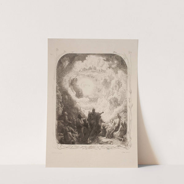 The Lord’s Prayer Pl.01 (1863) by Lorenz Frølich