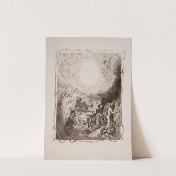 The Lord’s Prayer Pl.02 (1863) by Lorenz Frølich