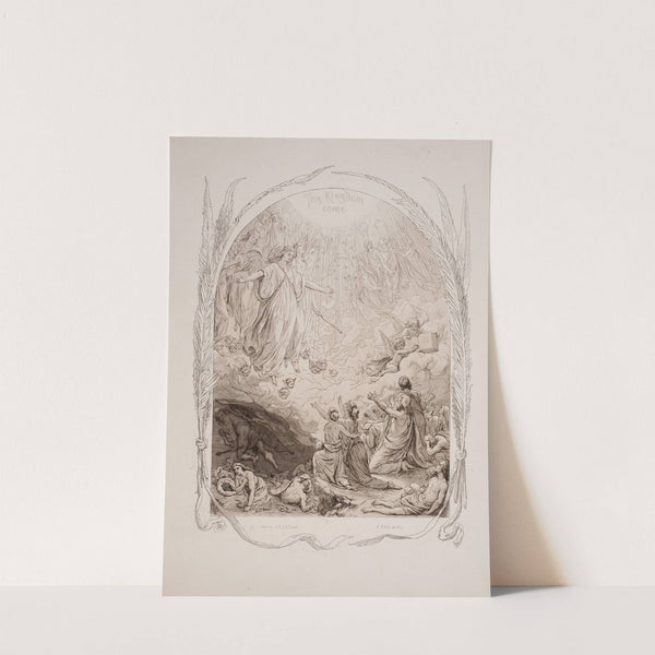 The Lord’s Prayer Pl.07 (1863) by Lorenz Frølich