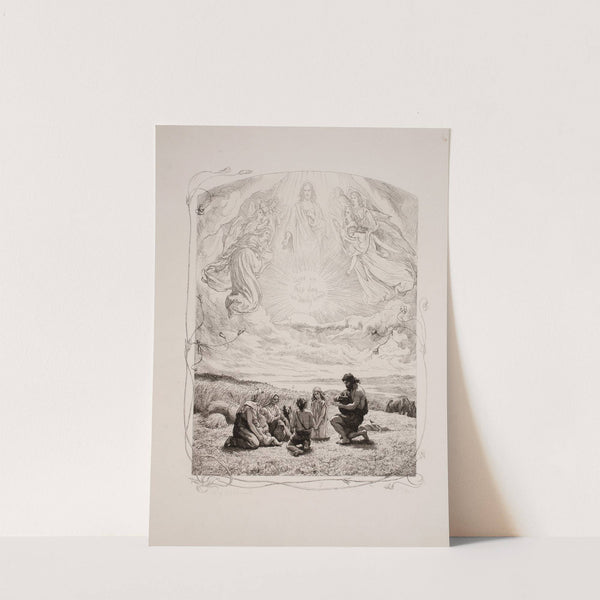 The Lord’s Prayer Pl.09 (1863) by Lorenz Frølich