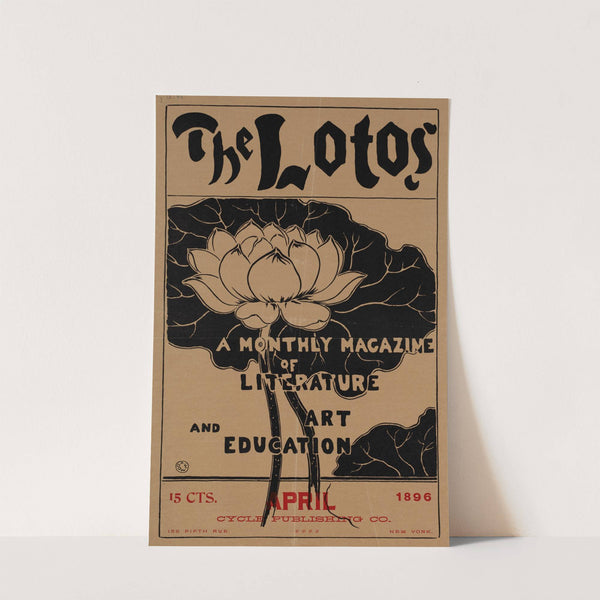 The lotos, a monthly magazine of literature & art education, April (1896) by Arthur Wesley Dow