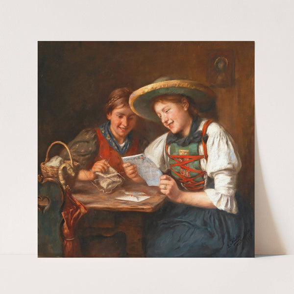 The Love Letter by Emma Müller von Seehof