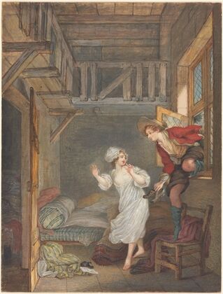 The Lover’s Visit (c. 1765)
