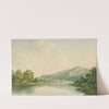 The lower end of Lake Windermere by John Warwick Smith