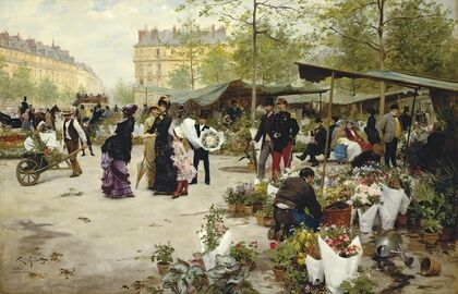 The Lower Market, Paris