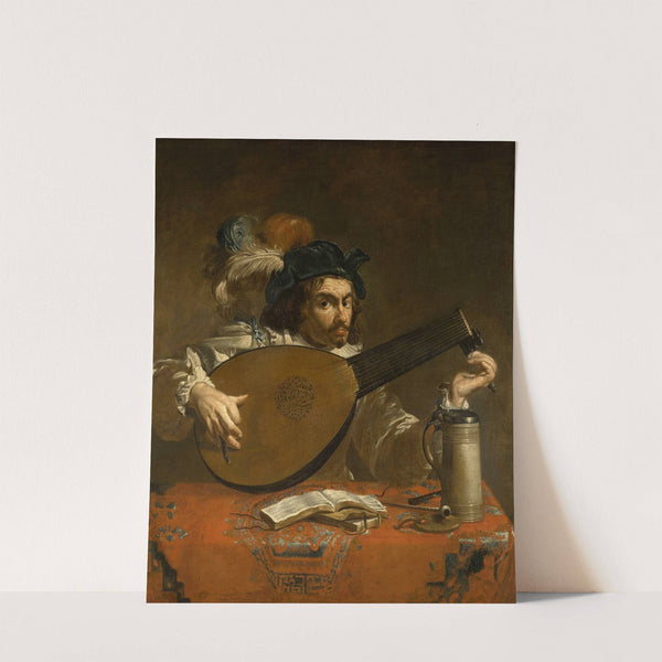 The Lute-Player by Theodoor Rombouts