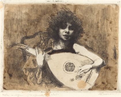The Lute Player (La joueuse de luth)