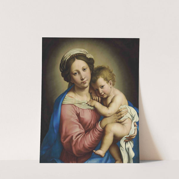 The Madonna And Child by Giovanni Battista Salvi da Sassoferrato