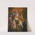 The Madonna And Child Attended By Saints And Bishops by Domenico Corvi