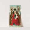 The Madonna and Child enthroned, crowned by angels (circa 1500) by Netherlandish School