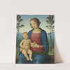 The Madonna And Child In A Landscape by Giovanni di Pietro