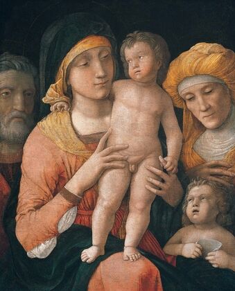The Madonna And Child With Saints Joseph, Elizabeth, And John The Baptist