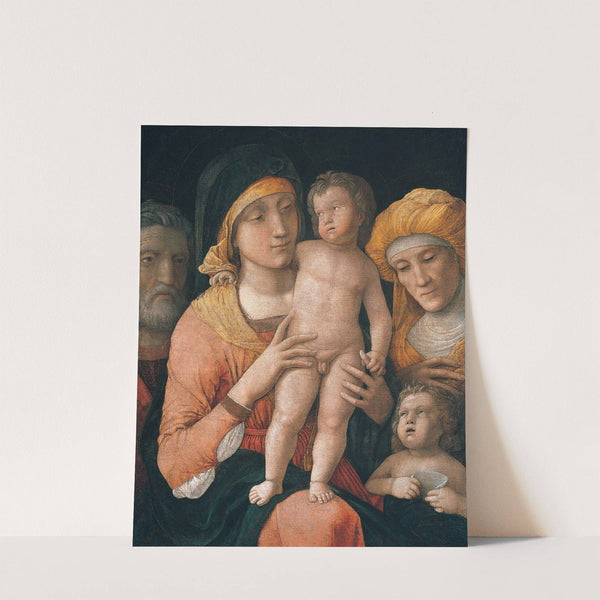 The Madonna And Child With Saints Joseph, Elizabeth, And John The Baptist (c. 1485–88) by Andrea Mantegna