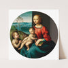 The Madonna and Child with the Infant Saint John the Baptist by The Master of the Scandicci Lamentation