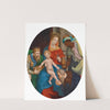 The Madonna and Child with the Magi by Manner of Simon de Châlons