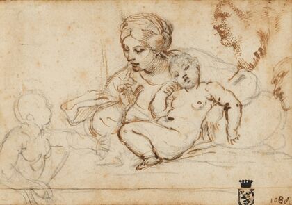 The Madonna and Sleeping Child with the Infant Baptist (‘Il Silenzio’)