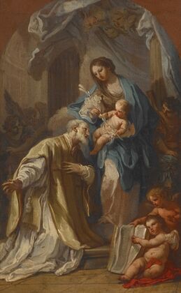 The Madonna Appearing to St. Philip Neri