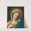 The Madonna At Prayer by Giovanni Battista Salvi da Sassoferrato