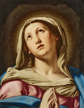 The Madonna at prayer
