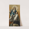 The Madonna in glory with Saint Aloysius Gonzaga (1772) by Giovanni Battista Canal