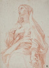 The Madonna making a gesture of intercession