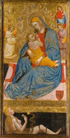 The Madonna of Humility with the Temptation of Eve (c. 1400)
