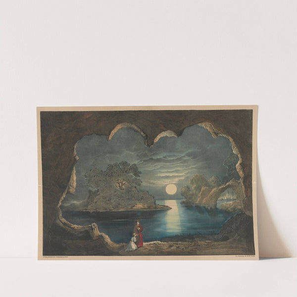 The magic lake by Currier & Ives.