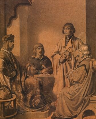 The Magistracy of Antwerp Receives the First Muscovite Delegates in 1524 — size preview