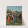 ‘The Maiden from Afar’ From the poem by Schiller (1830) by Christoffer Wilhelm Eckersberg