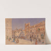 The main square of Koper with the Praetorian Palace by Rudolf Bernt