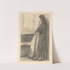 The major’s daughter (1862) by James Abbott McNeill Whistler