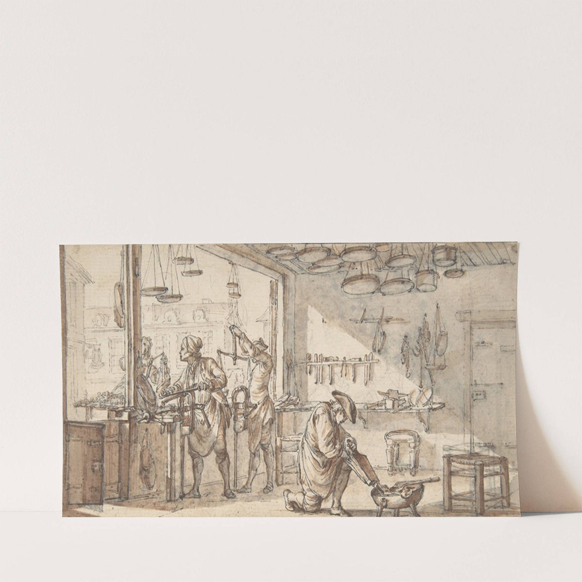 The Maker of Scales by Jean Michel Moreau the Younger