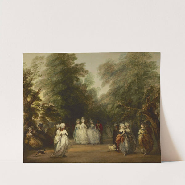 The Mall in St. James&#039;s Park by Thomas Gainsborough