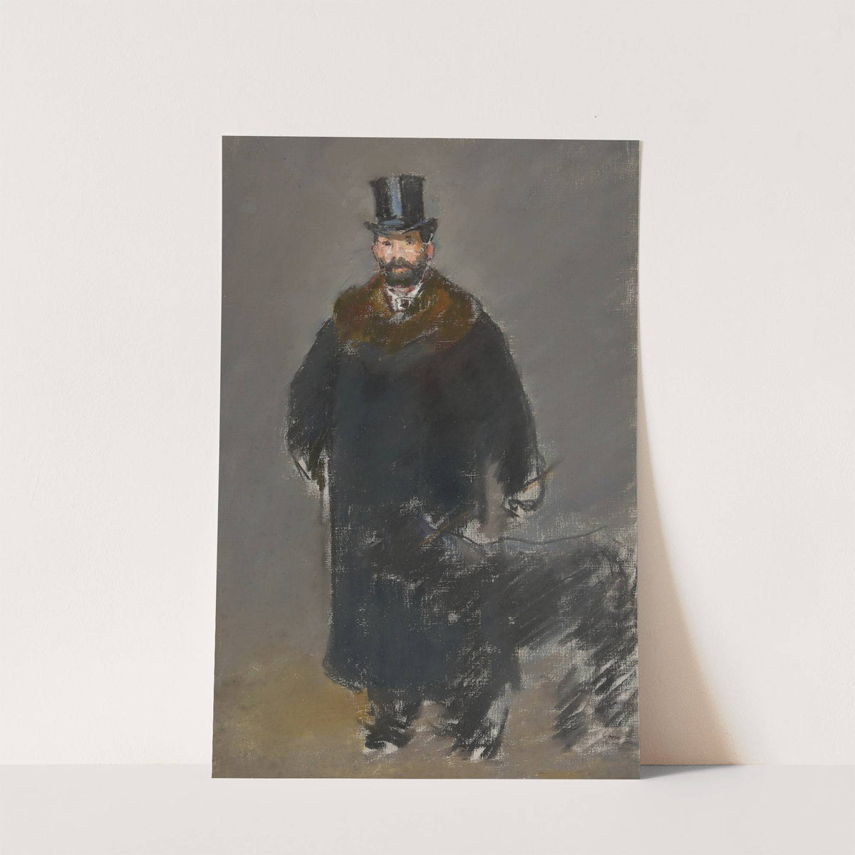 The Man with the Dog (1877–1883) by Édouard Manet
