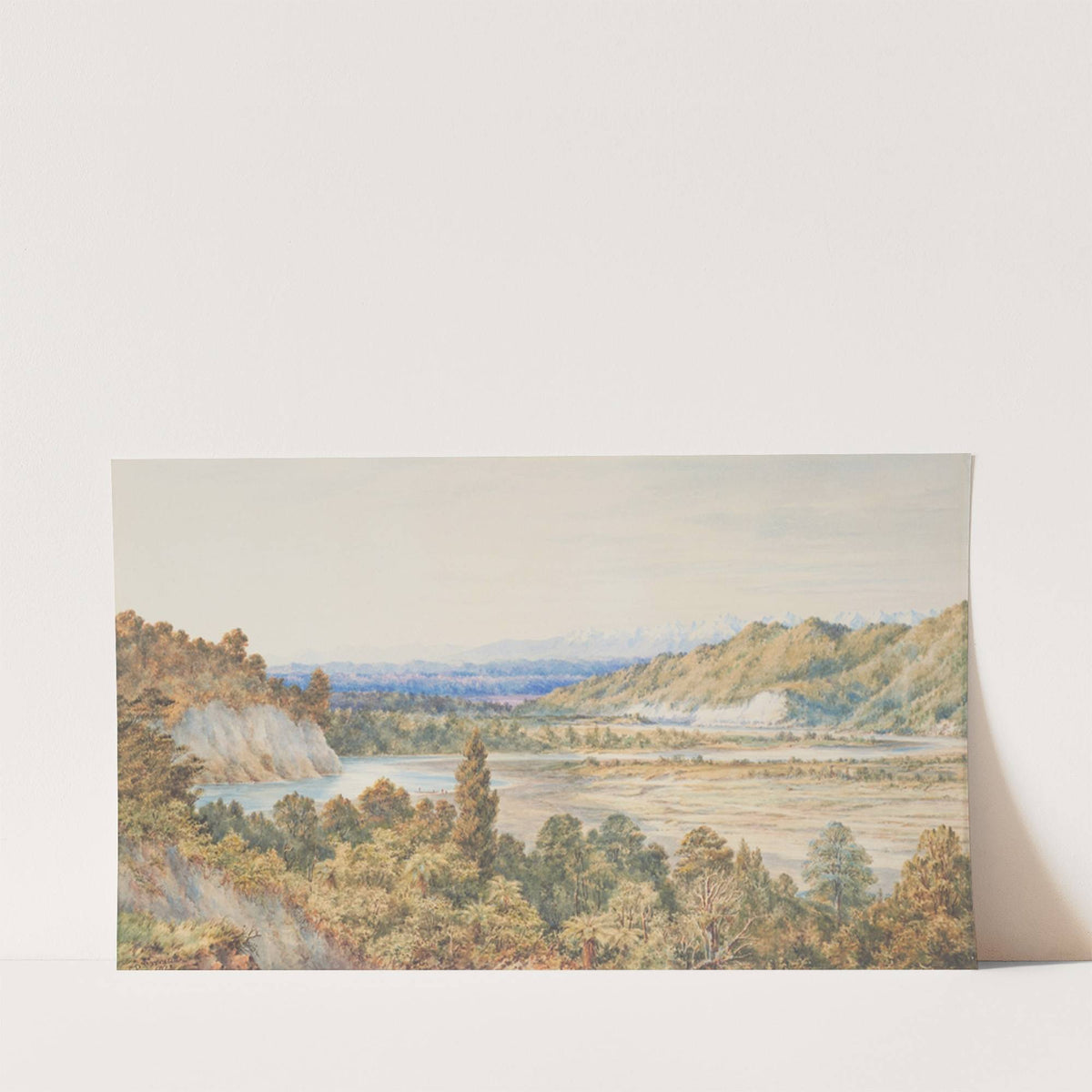 The Manawatu (1873) by Charles Decimus Barraud