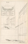 The manner of avoiding confusion, in reducing plans and elevations into perspective.