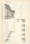 The manner of delineating the designs of scenes.