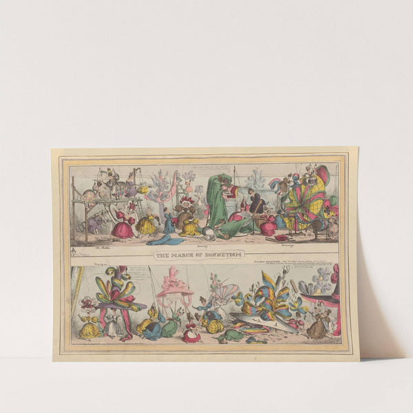 The March of Bonnetism (1827-1829) by William Heath