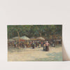 The market under the trees, Nice by Terrick Williams