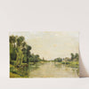 The Marne Between Créteil And Saint-Maur, The Fisherman by Stanislas Lépine