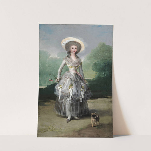 The Marquesa de Pontejos (c. 1786) by Francisco de Goya